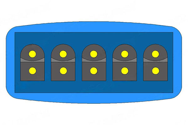 Mindray > Datascope Original ECG Trunk Cable