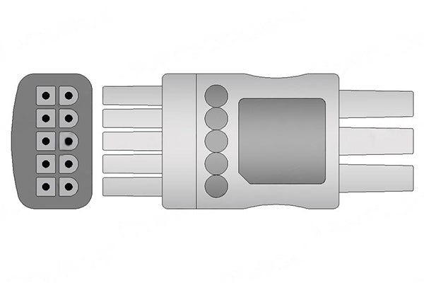 Mindray > Datascope Original ECG Leadwire - 0012-00-1503-05