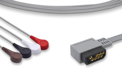 Braemar, Inc. Compatible ECG Telemetry Leadwire - 350-0173-10thumb