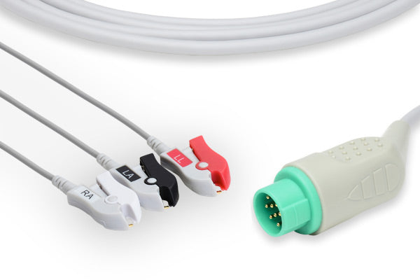 Schiller Compatible Direct-Connect ECG Cable