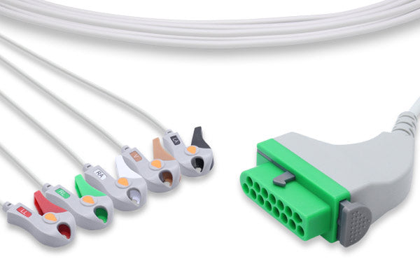 Fukuda Denshi Compatible Direct-Connect ECG Cable