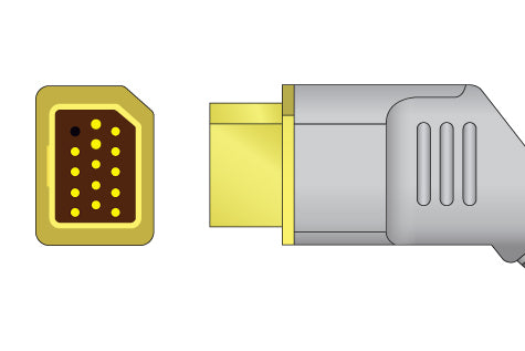 Nihon Kohden Compatible IBP Adapter Cable - JP-910P