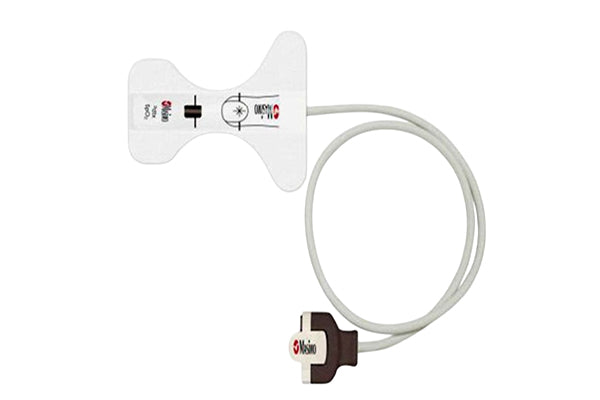 Masimo Original Disposable SpO2 Sensor 2510 Pediatric (10-50Kg, 18 inch ...