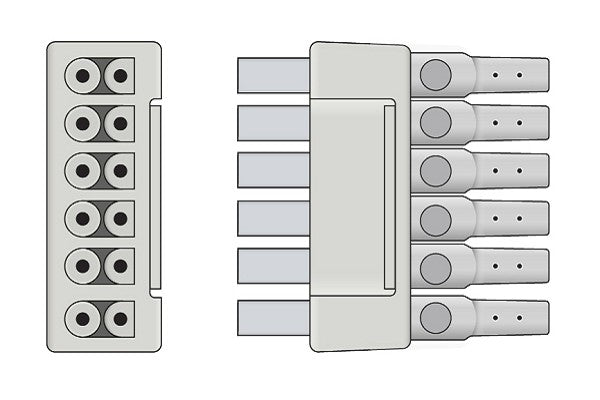 SunMed > Vyaire Medical Original ECG Telemetry Leadwire