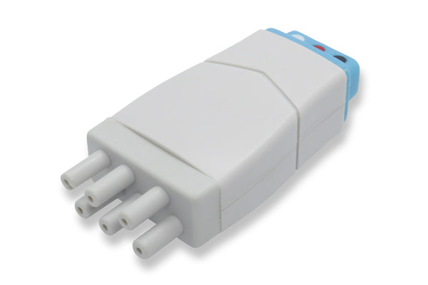 Reusable Nihon Kohden to Din ECG 3 Leads Adapter