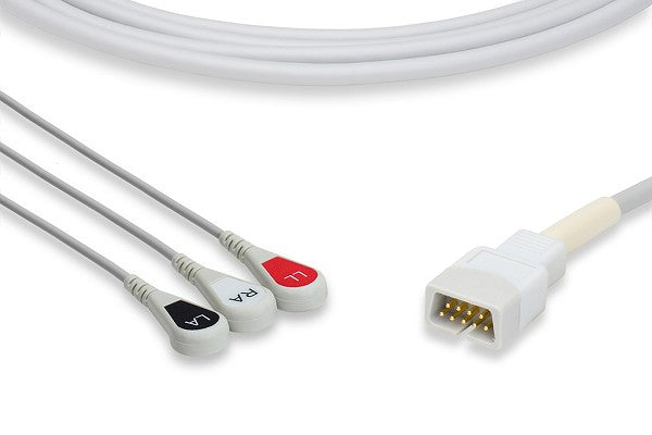 MEK Compatible Direct-Connect ECG Cable