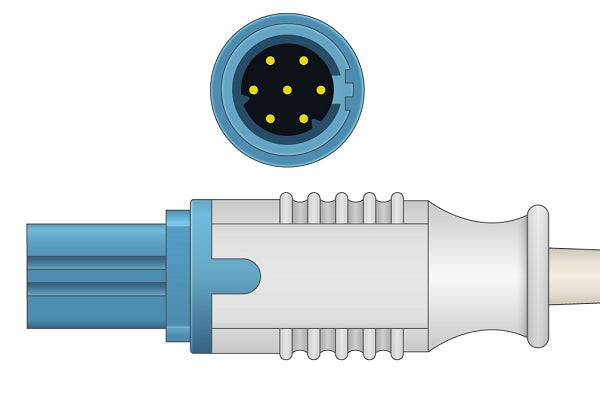 Draeger Compatible Direct-Connect ECG Cable