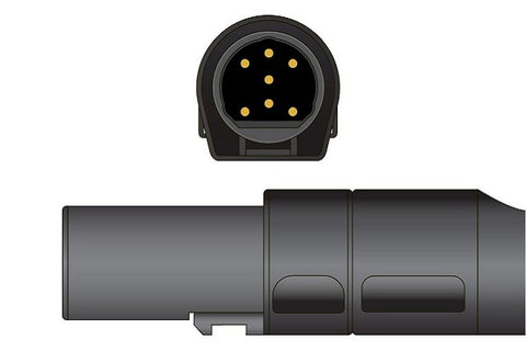 CAS Med Compatible Direct-Connect ECG Cable