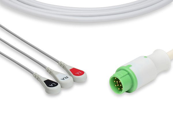 Mennen Compatible Direct-Connect ECG Cable