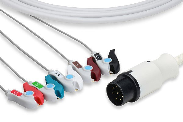 Nihon Kohden Compatible Direct-Connect ECG Cable
