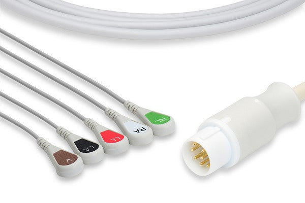 Mennen Compatible Direct-Connect ECG Cable