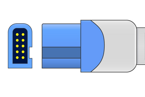 Spacelabs Compatible SpO2 Adapter Cable - 700-0029-00