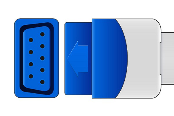 Datex Ohmeda Compatible SpO2 Adapter Cable - TS-M3