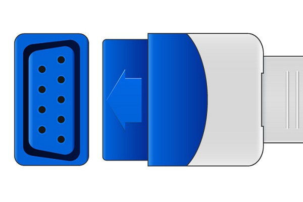 Datex Ohmeda Compatible SpO2 Adapter Cable - TS-N3