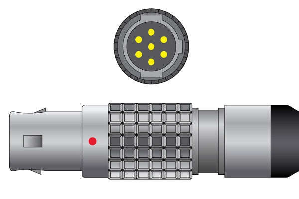 Invivo Compatible SpO2 Adapter Cable