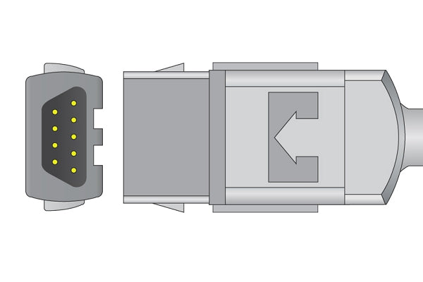 Datex Ohmeda Compatible SpO2 Adapter Cable - OXY-MC3