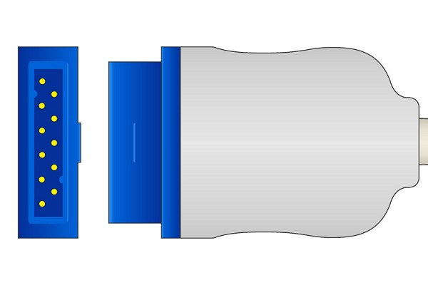 GE Healthcare > Marquette Compatible SpO2 Adapter Cable