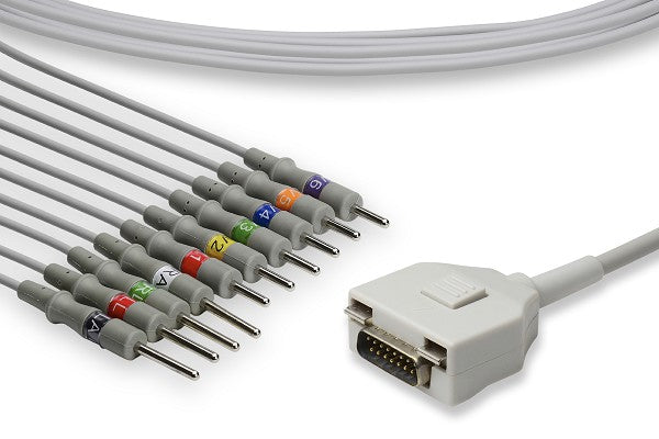 Fukuda ME Compatible Direct-Connect EKG Cable