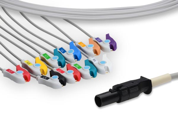 Mortara > Quinton Compatible Direct-Connect EKG Cable