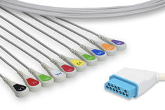 Nihon Kohden Compatible Direct-Connect EKG Cablethumb