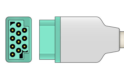 GE Healthcare > Marquette Compatible Direct-Connect EKG Cable