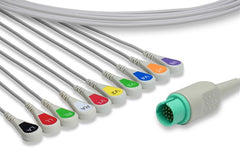 Spacelabs Compatible Direct-Connect EKG Cablethumb