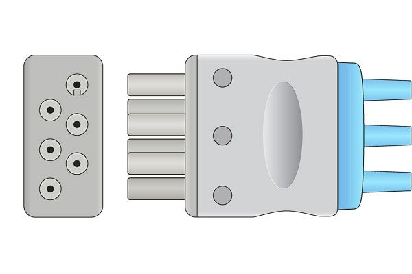 Omron > Colin Compatible ECG Leadwire