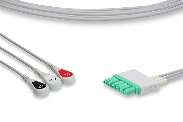 Draeger Compatible ECG Leadwire