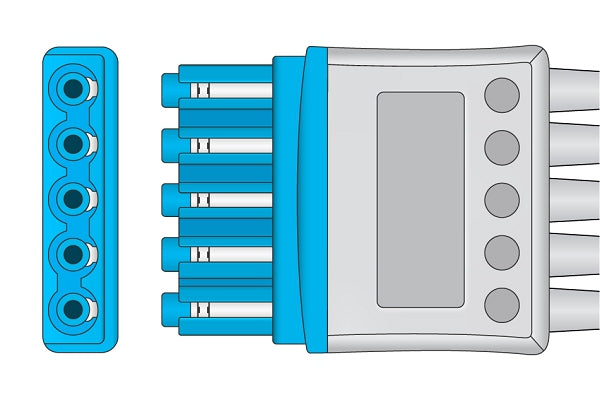 Criticare Compatible ECG Leadwire - 1124-A3