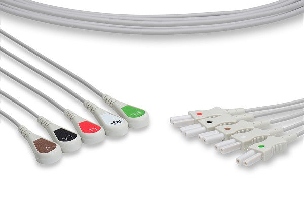 Spacelabs Compatible ECG Leadwire - 012-0498-05