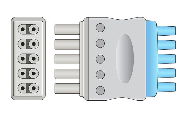 Draeger Compatible ECG Leadwire - 5956441