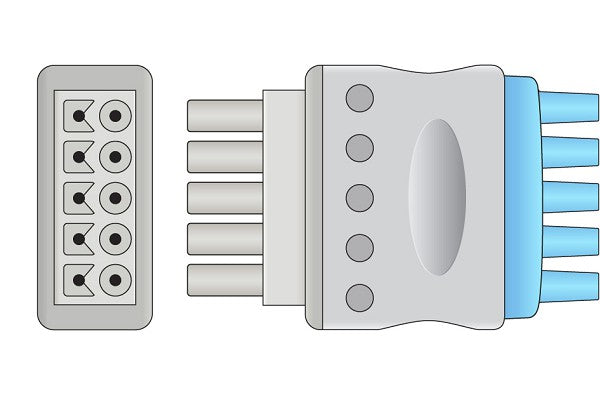 Mennen Compatible ECG Leadwire