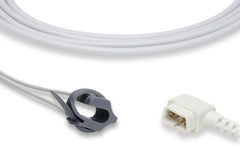 Adult Finger Clip SpO2 Sensor For Criticare 934-10DN Pulse Oximeter - 6-Pin Connector