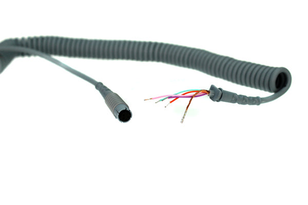 Retractile Cable w/ Raw Wires