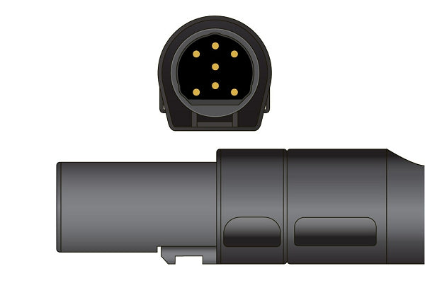 CAS Med Compatible ECG Trunk Cable - 01-02-0304