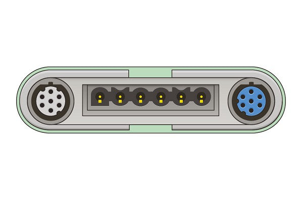 Draeger Compatible ECG Trunk Cable - MS20093