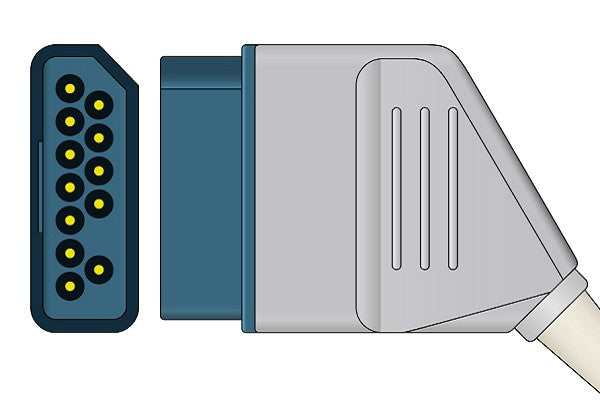 Nihon Kohden Compatible ECG Trunk Cable - JC-906PA