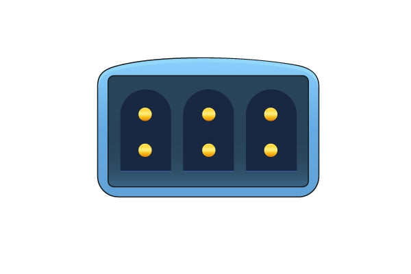 Draeger Compatible ECG Trunk Cable