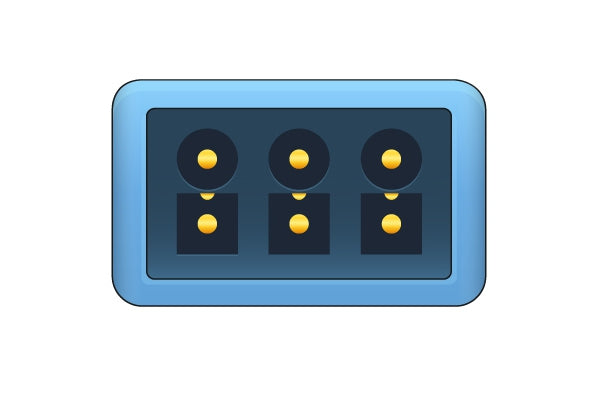 Datex Ohmeda Compatible ECG Trunk Cable - 545307-HEL