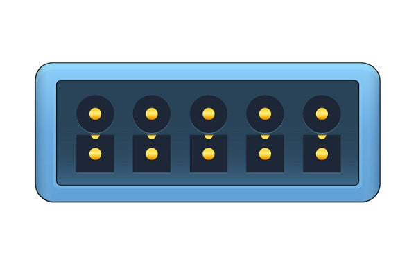 Datex Ohmeda Compatible ECG Trunk Cable - 545307-HEL