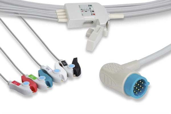 Stryker > Medtronic > Physio Control Compatible ECG Trunk Cable