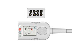 Nihon Kohden Compatible ECG Trunk Cable - JC-103TAthumb