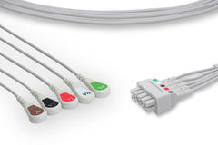 GE Healthcare > Marquette Compatible ECG Telemetry Leadwire - 421930-001thumb