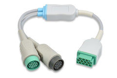 GE Healthcare > Corometrics Compatible ECG Trunk Cable - 1442AAOthumb