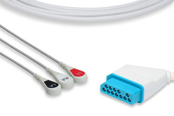 Nihon Kohden Compatible Direct-Connect ECG Cable