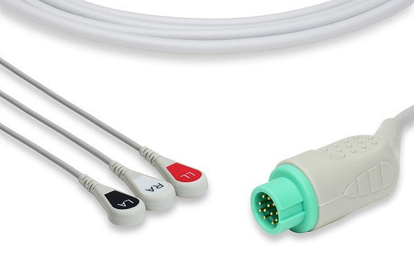 DRE Compatible Direct-Connect ECG Cable