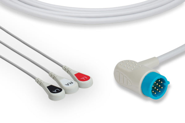 Stryker > Medtronic > Physio Control Compatible Direct-Connect ECG Cable