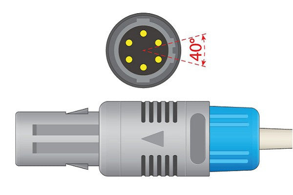 Sonoscape Compatible Direct-Connect ECG Cable