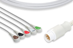 Philips Compatible Direct-Connect ECG Cable - M1736Athumb