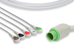 Fukuda Denshi Compatible Direct-Connect ECG Cable - CI-700E-5